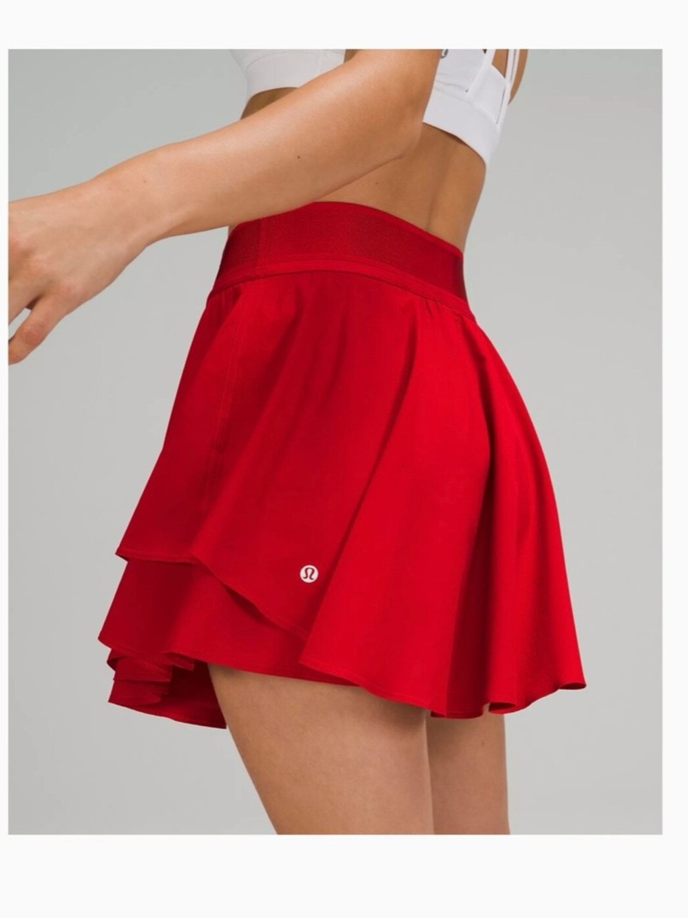 lululemon athletica Court Rival High Rise Skirt Red Size 8